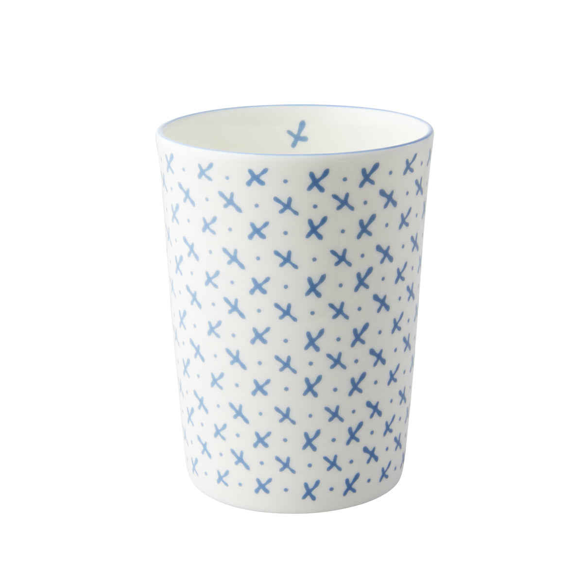 Toothbrush Tumbler Blue Sprig