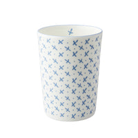 Toothbrush Tumbler Blue Sprig