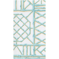 Bamboo Screen Robins Egg Guest Towel