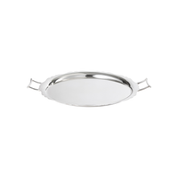 Antique Circular Tray Art Deco Silver Plated c.1930