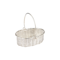 Antique Basket Silver Plated c.1940