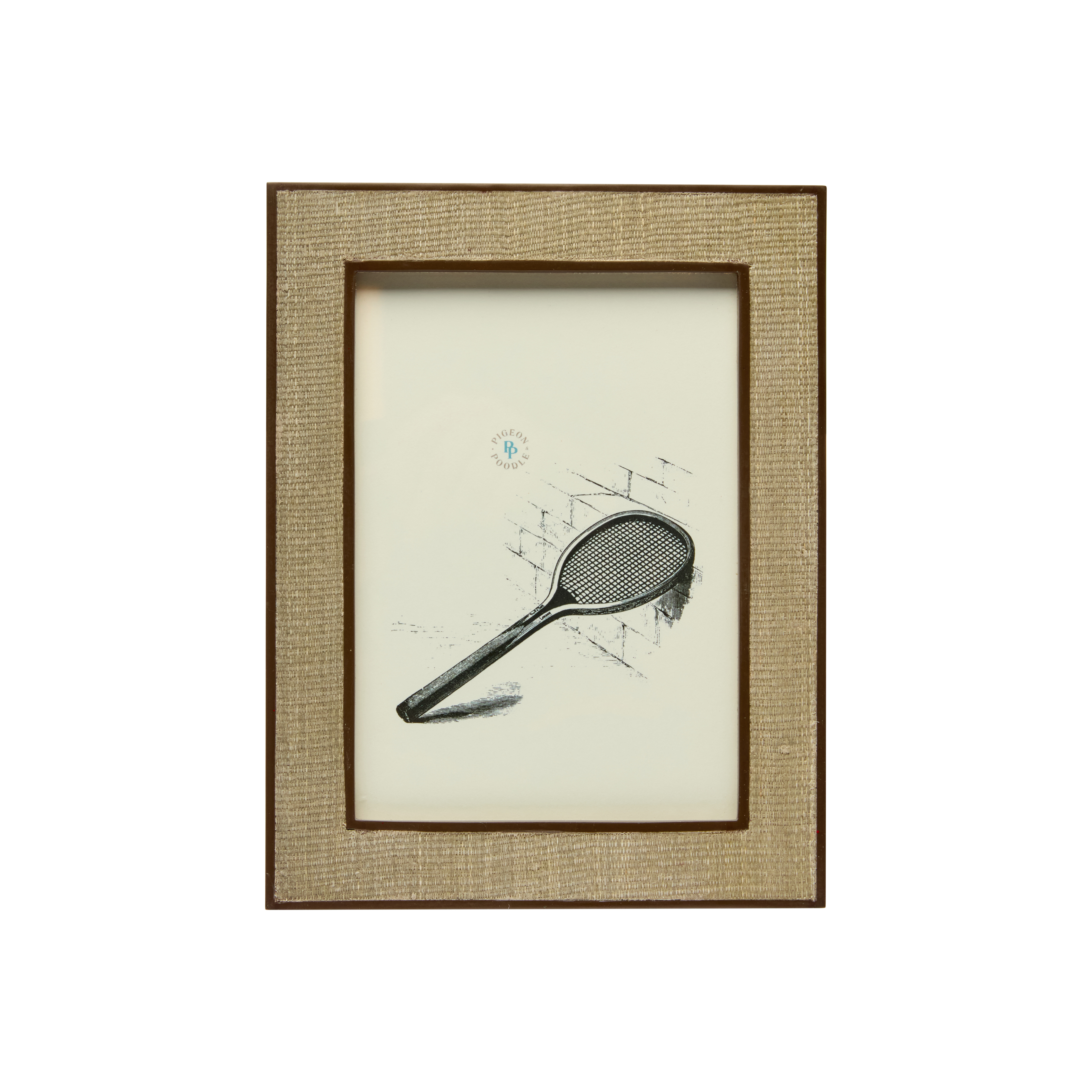 Aberdeen Frame Beige/Brown 4x6