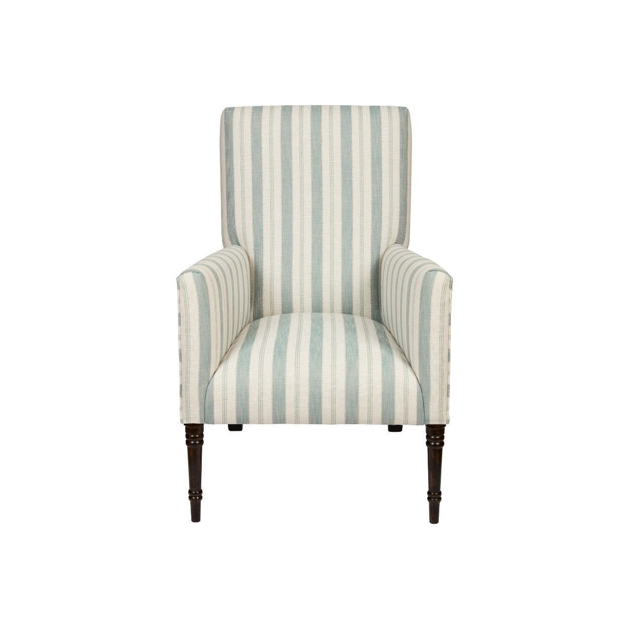 Deedes Armchair in La Rochelle Stripe