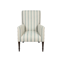 Deedes Armchair in La Rochelle Stripe