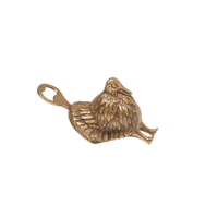 Turkey Bottle Opener Antique Brass