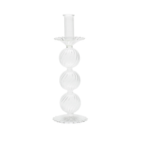 Iris Candlestick Clear