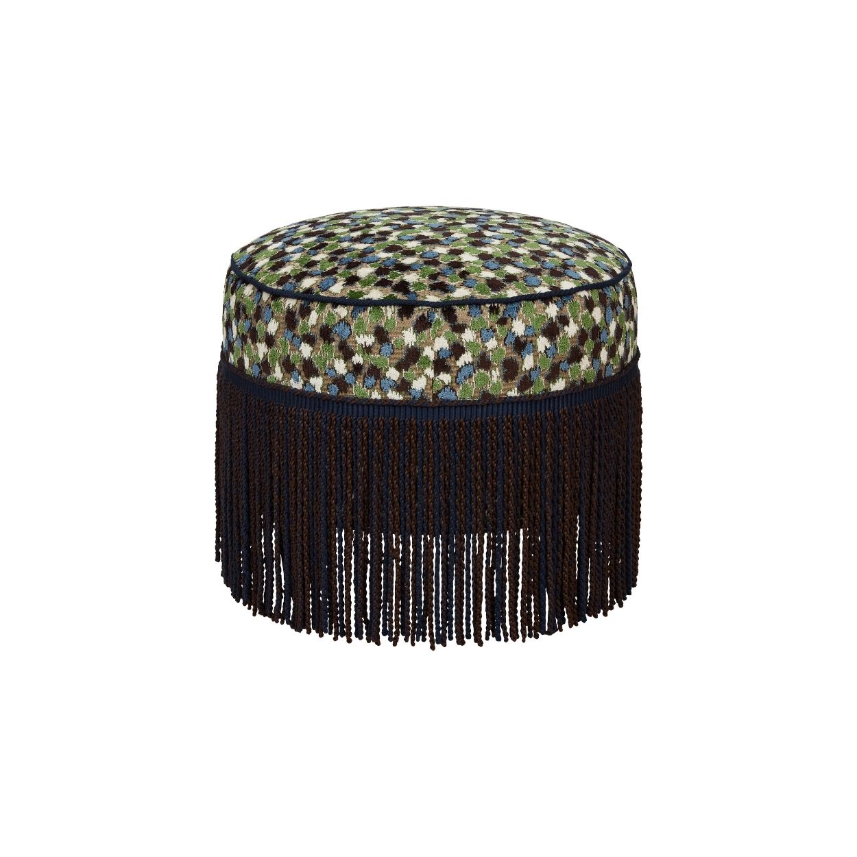 Alice Stool Orford with Bullion Fringe