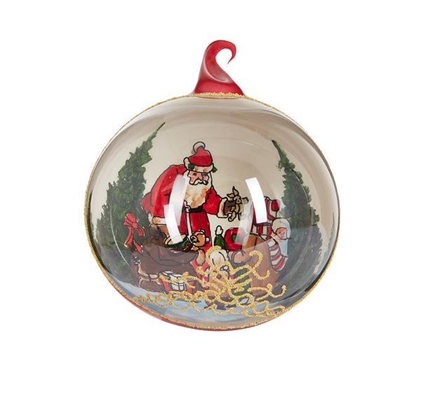 Bauble Santa Children Presents