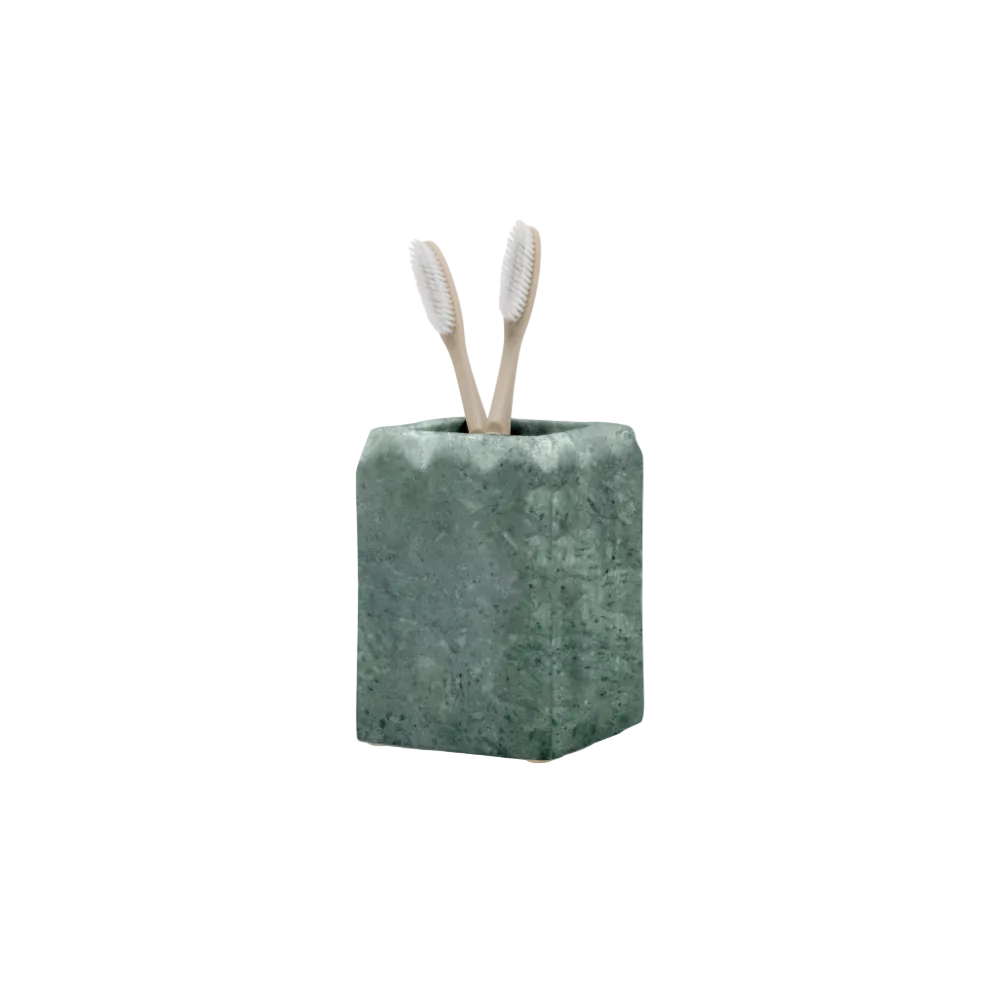 Proviso Brush Holder - Dark Jade