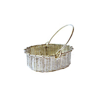 Antique Silver Plated Basket c.1940