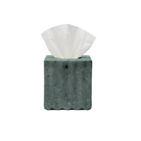 Proviso Tissue Box Dark Jade