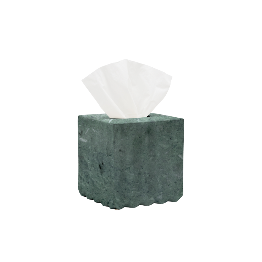 Proviso Tissue Box Dark Jade
