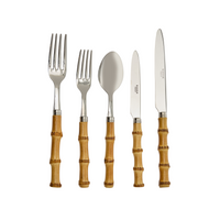 Panda Bamboo Cutlery Set of Five