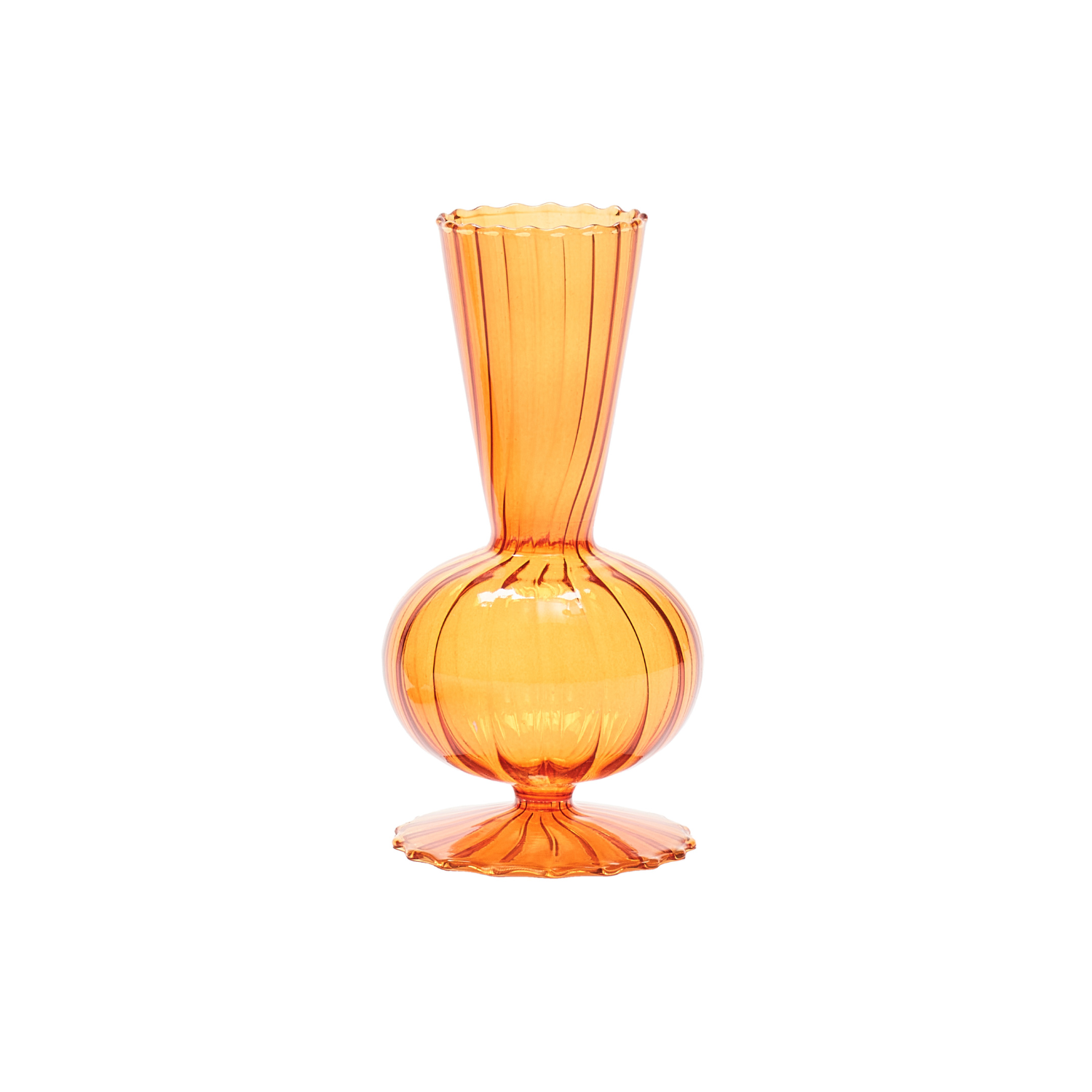 Tess Bud Vase Amber