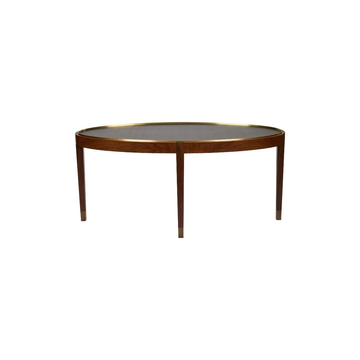 Sidney Oval Coffee Table Black