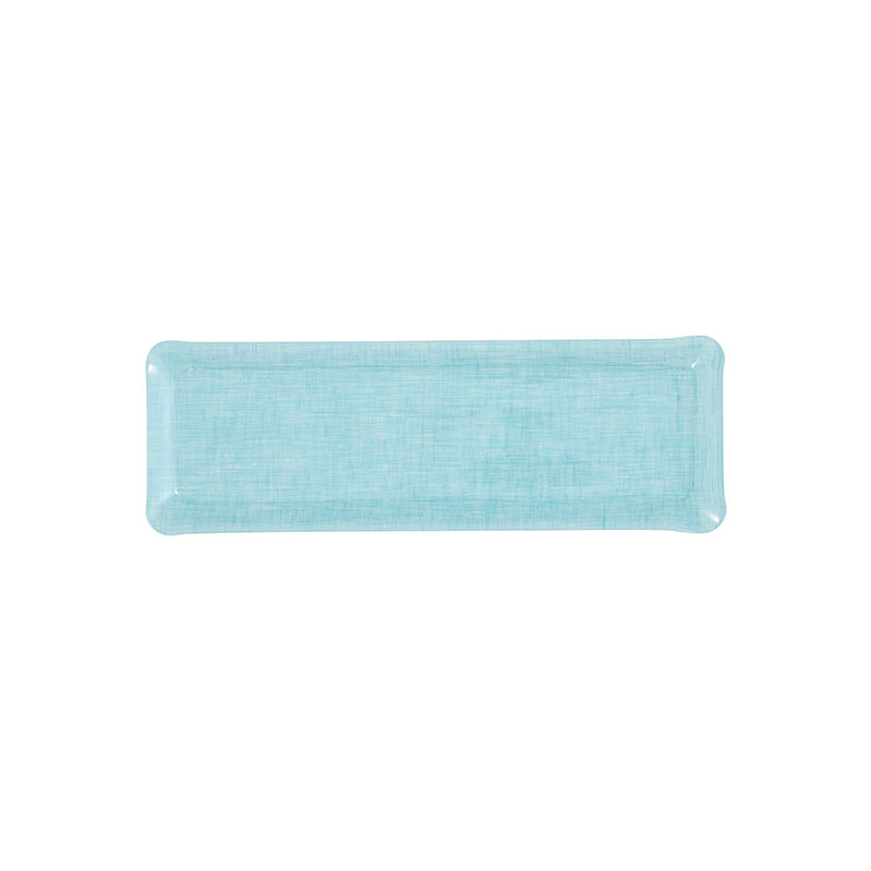 Nina Campbell Fabric Tray Oblong - Aquamarine
