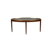 Sidney Oval Coffee Table Black