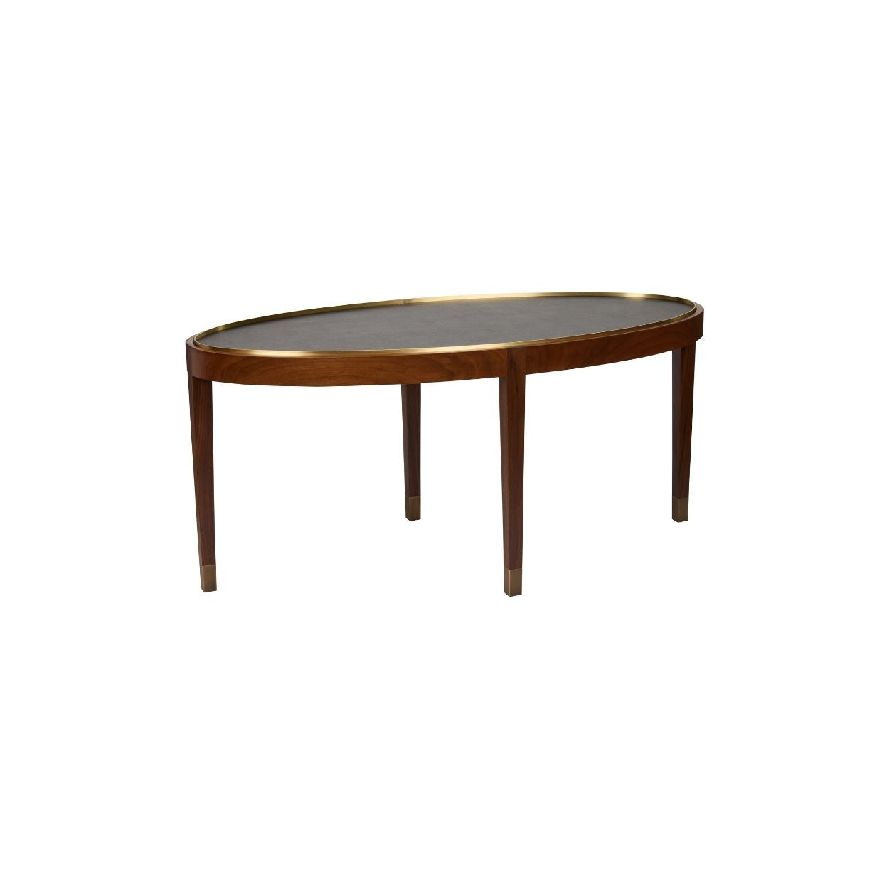 Sidney Oval Coffee Table Black