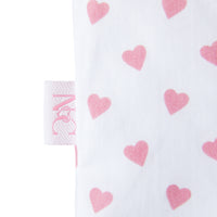 Tissue Box Cover Pink Heart