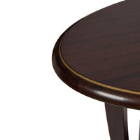 Wendy Side Table In Mahogany No6
