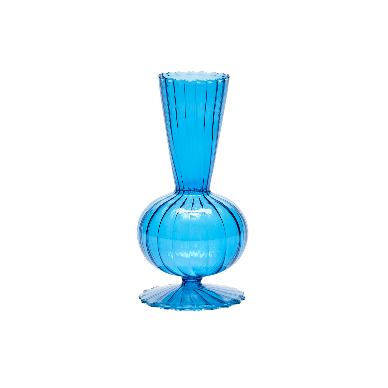 Tess Bud Vase Blue
