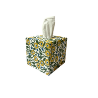 Tissue Box Secret Garden Yellow