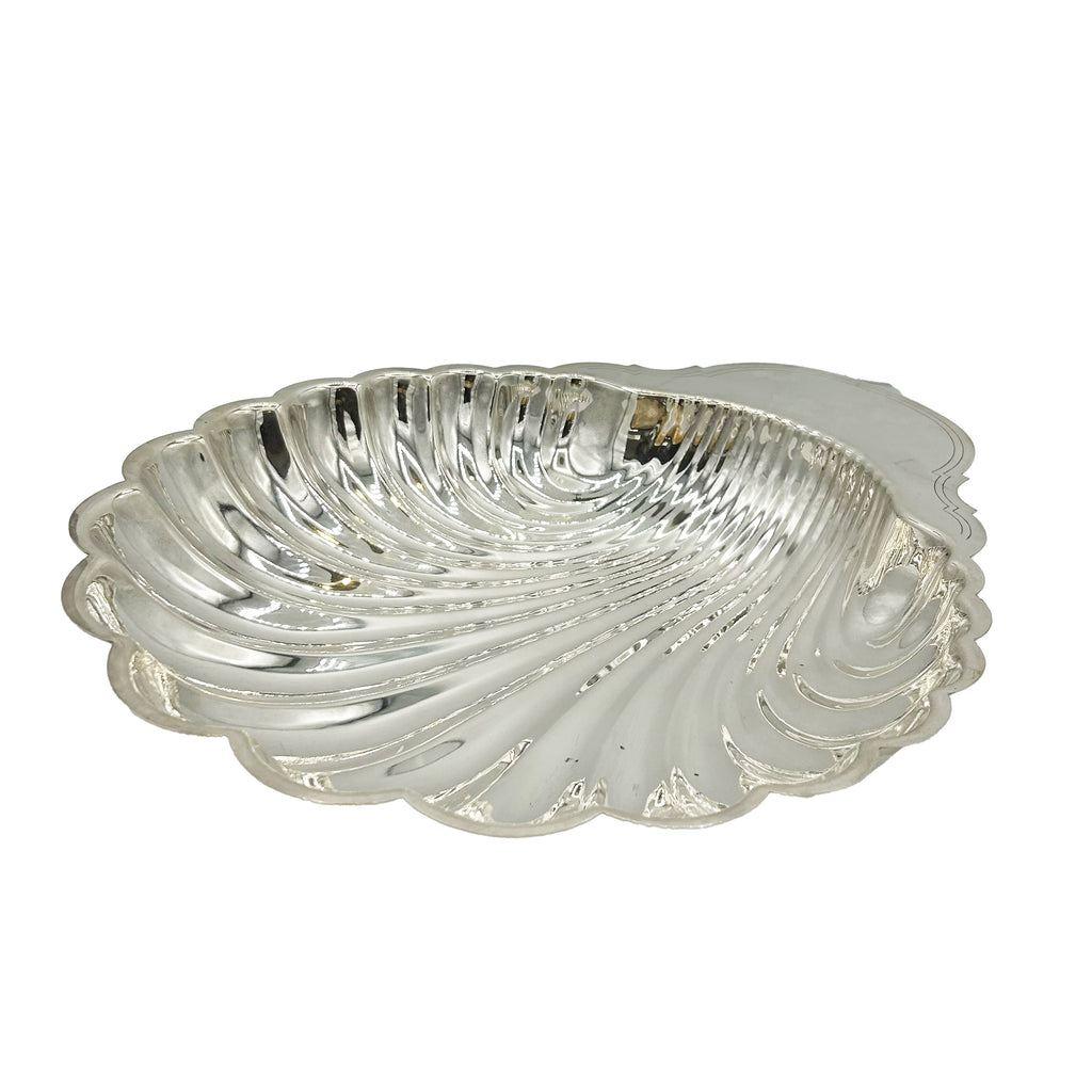 Antique Silver Plated French Large Shell Dish c1980 – Nina Campbell