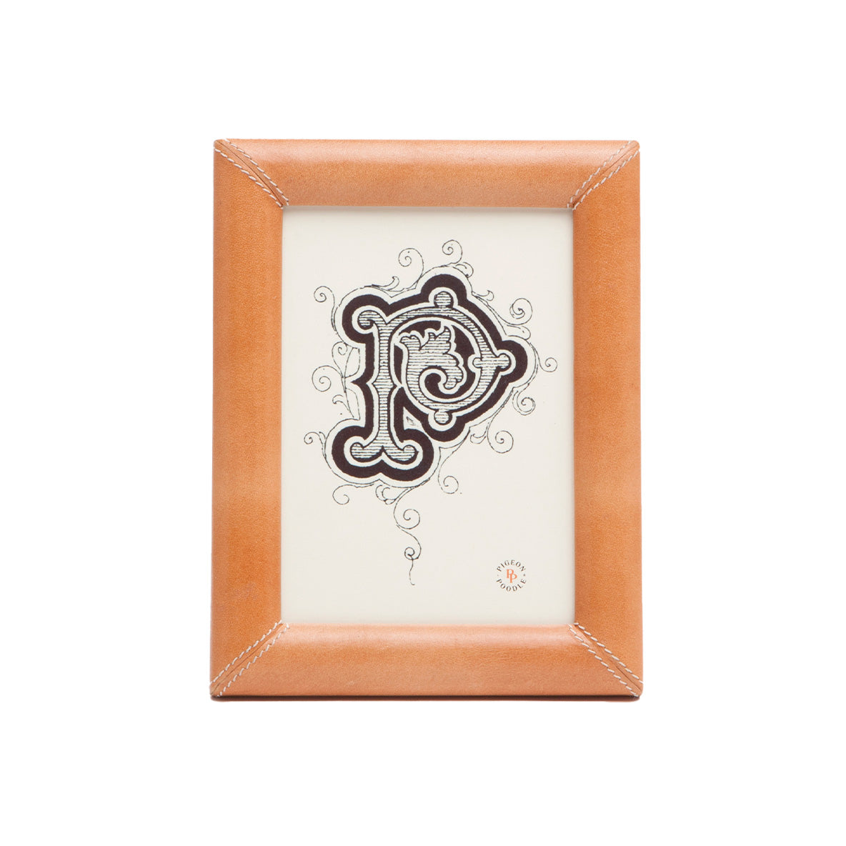 Eton Leather Frame Camel 5x7