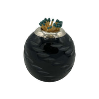 Matchstriker Small Black Spiral Step