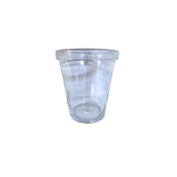 Tub Barco Clear Vase 25/28H