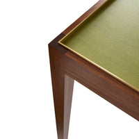 Sidney Console Faux Leather Meadow