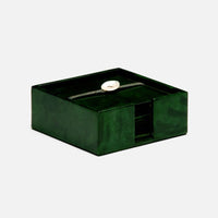Nelson Gloss Coaster Set of 6 - Emerald