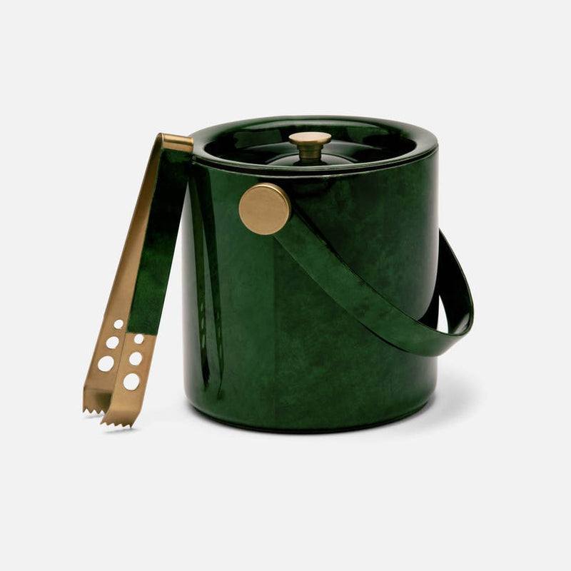 Nelson Gloss Ice Bucket - Emerald