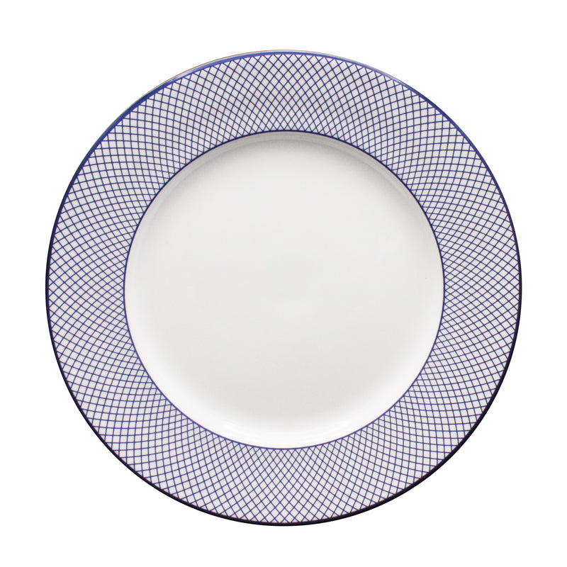 Blue Trellis Charger Plate