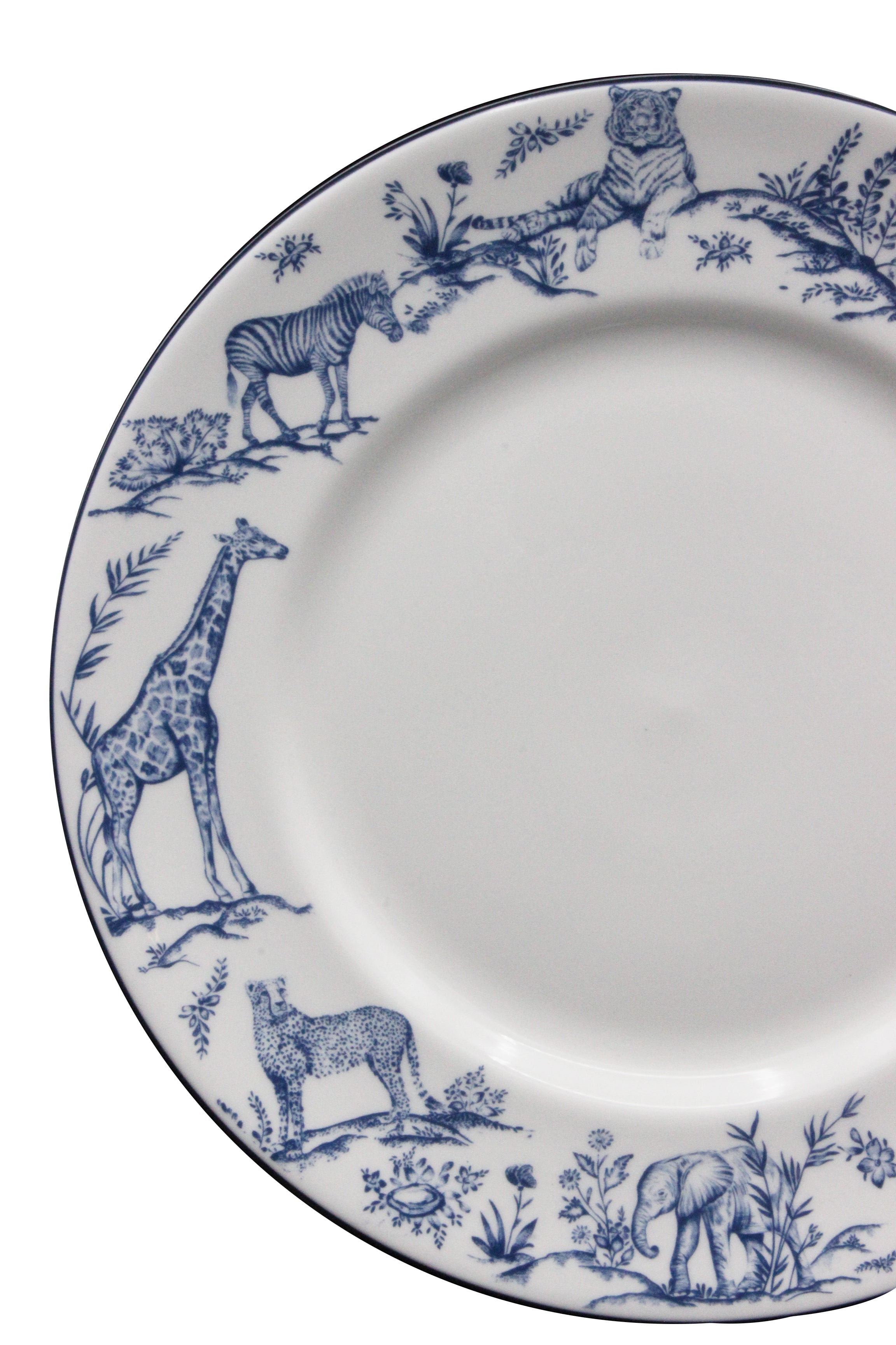 Serengeti Wild Animals Dinner Plate