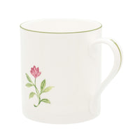 Nina Campbell Marguerite mug in pink on white background 