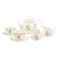 Nina Campbell Tea Set for Two on White Background 