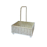 Late Victorian Silver Plated Basket C.1900 By Gaskell (Large)