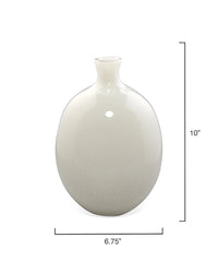 Minx Vases Pair - White Set of Two