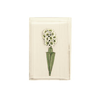 Handmade Metal Hyacinth Floral Study in Perspex