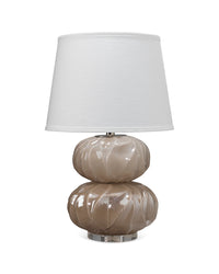 Pricilla Double Gourd Lamp - Taupe