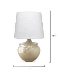 Wesley Table Lamp - Taupe