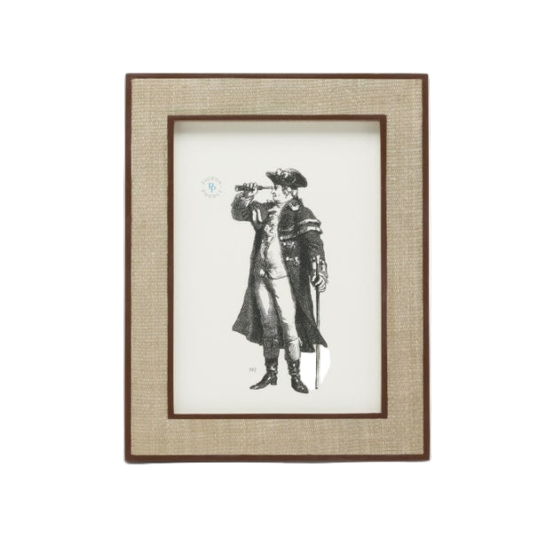 Aberdeen Frame Taupe/Brown  5 x 7