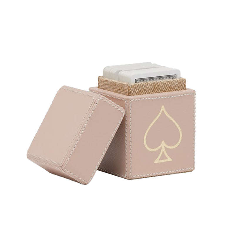 Aira Card Box Set Dusty Rose Leather