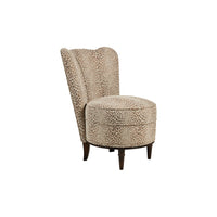 Nina Campbell Alice Chair in Bagatelle Weave Walnut/Ivory