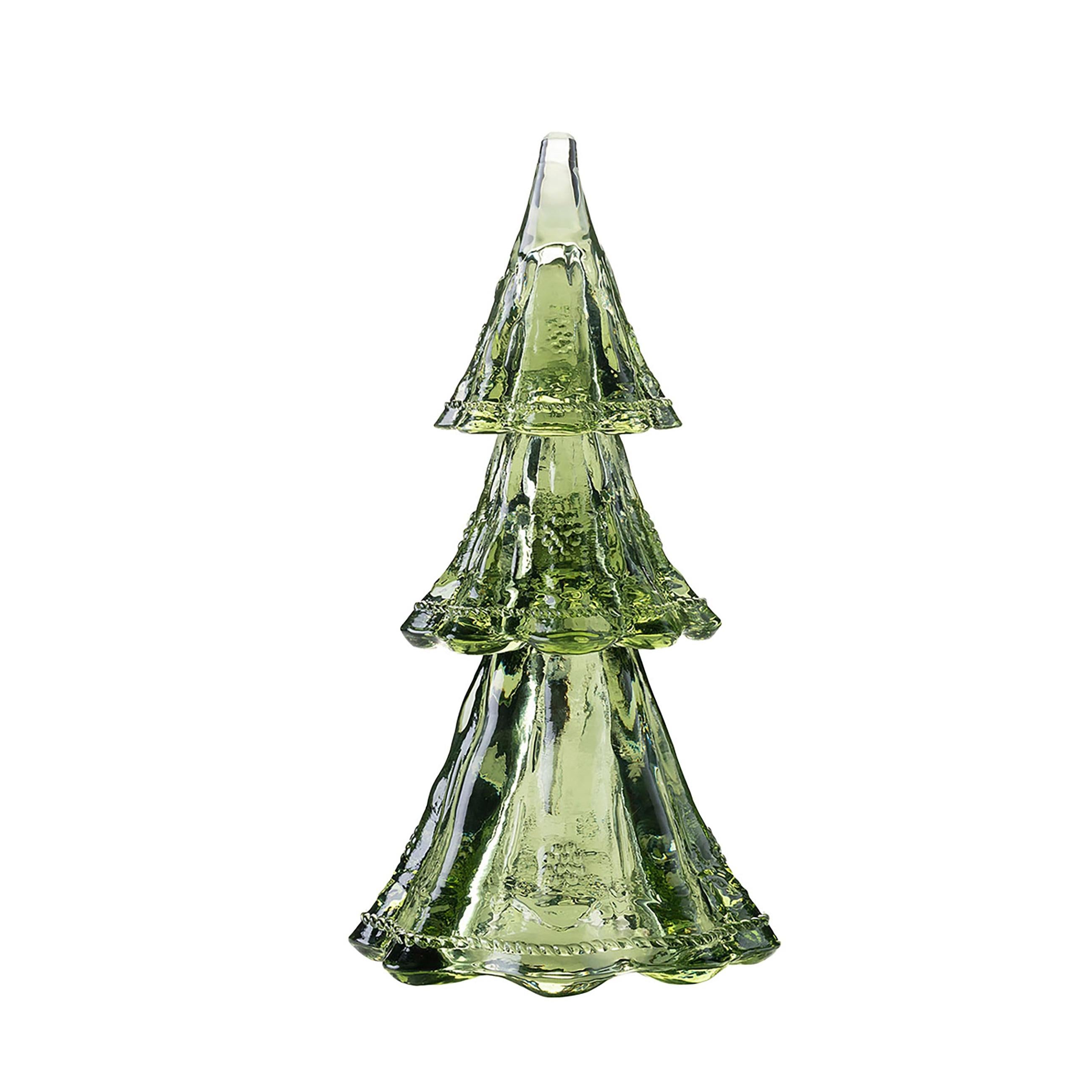 Berry & Thread Glass Stackable Tree Green Medium