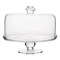 Glass Cake Stand and Dome