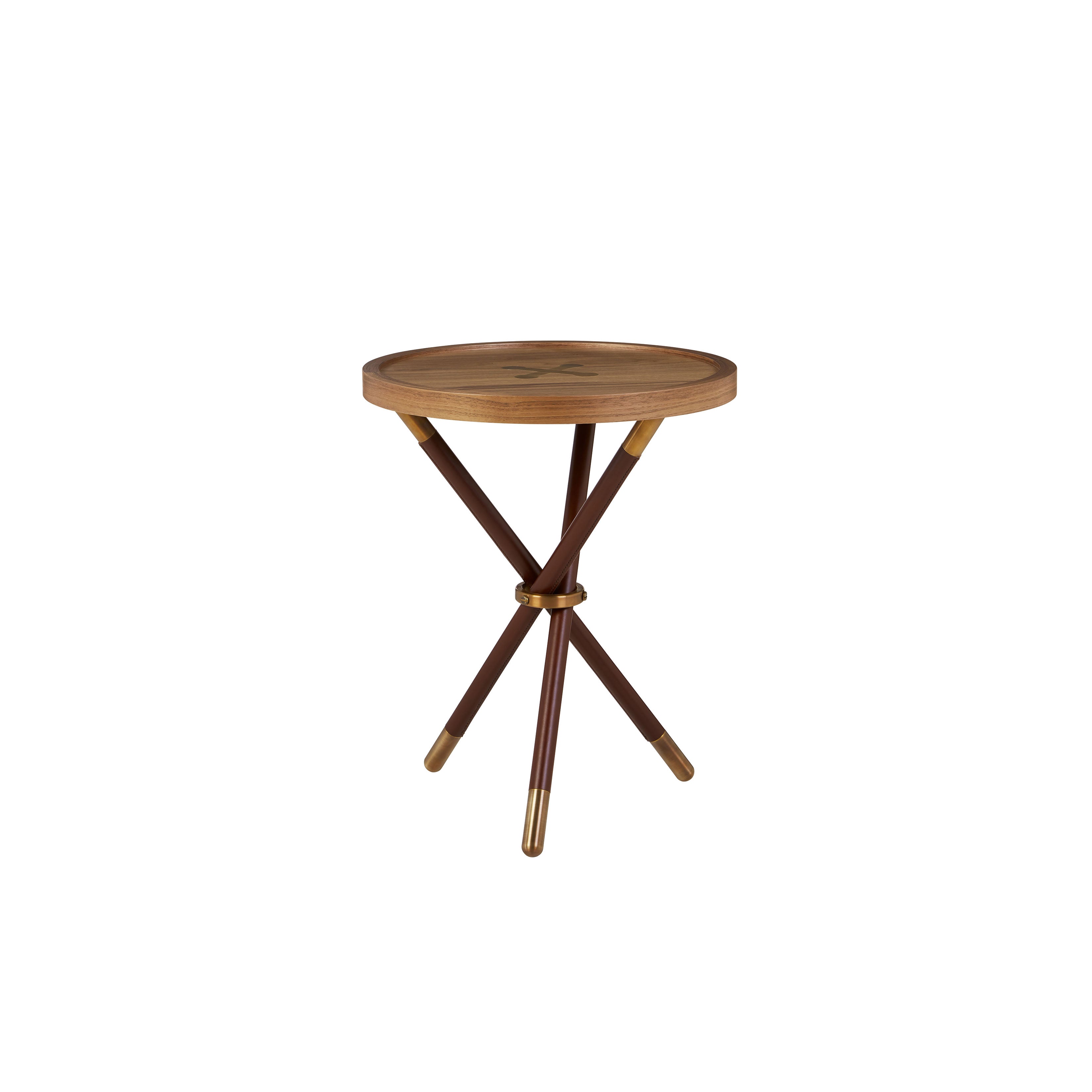 Nina Campbell Button Table - Chestnut