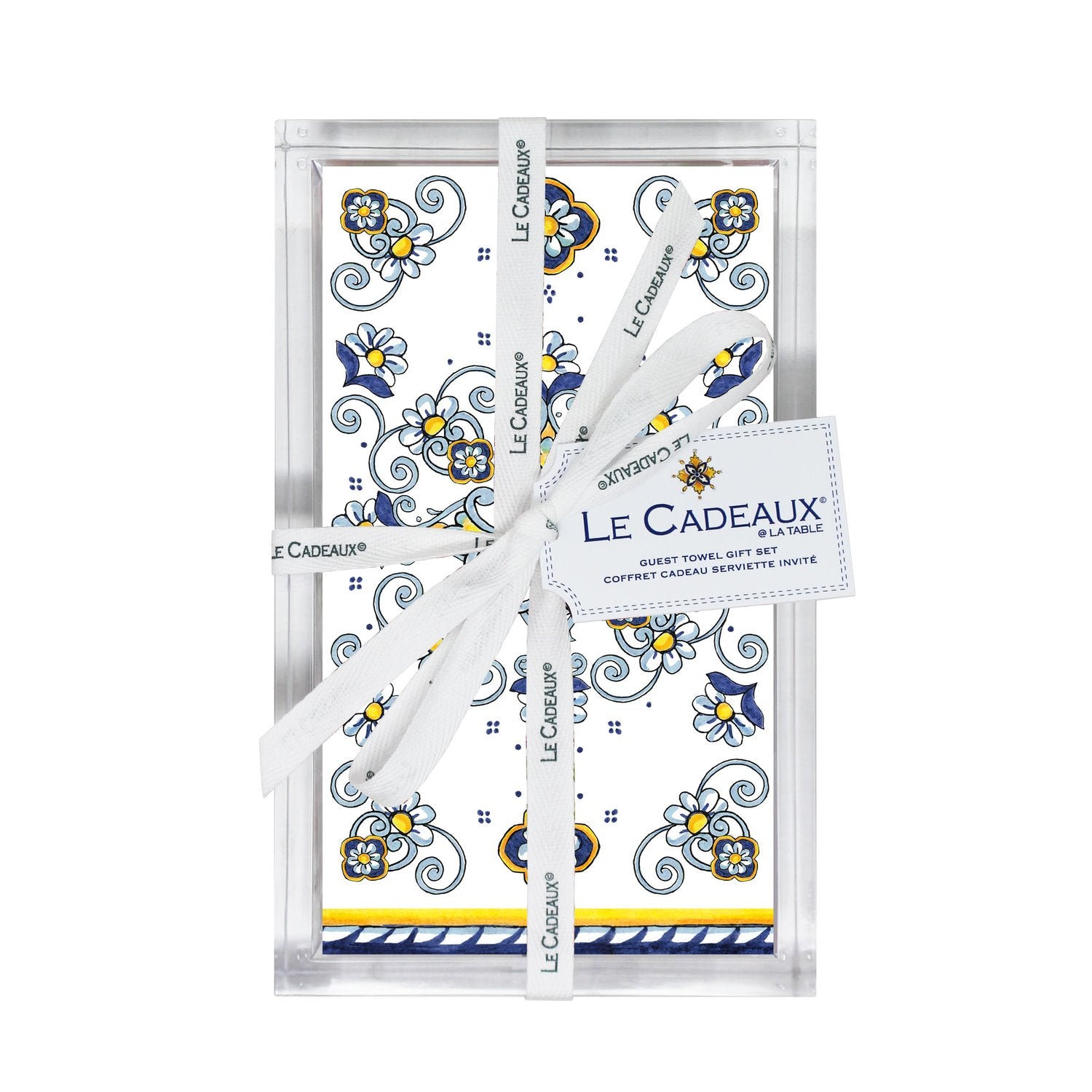 Sorrento Guest Towels and Holder