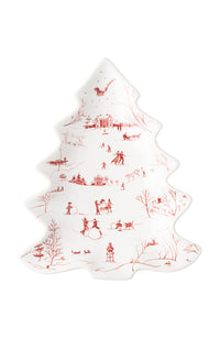 Country Estate Winter Frolic -  Small Tree Tray 10"